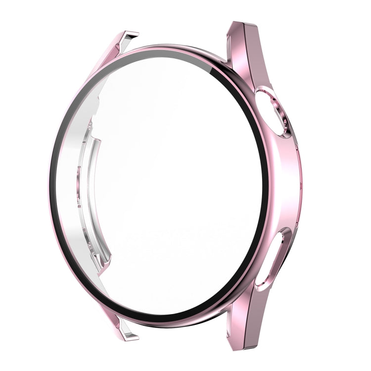 For Huawei Watch GT 3 42mm ENKAY PC Frame + Tempered Glass Protector Composite Case(Pink) - Watch Cases by ENKAY | Online Shopping South Africa | PMC TechLife | Buy Now Pay Later Mobicred