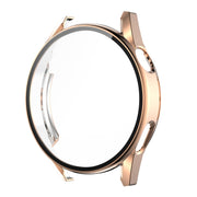 For Huawei Watch GT 3 42mm ENKAY PC Frame + Tempered Glass Protector Composite Case(Rose Gold)