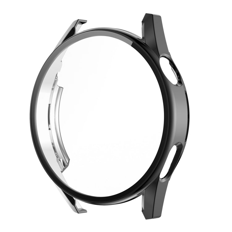 For Huawei Watch GT 3 46mm ENKAY PC Frame + Tempered Glass Protector Composite Case(Black) - Watch Cases by ENKAY | Online Shopping South Africa | PMC TechLife | Buy Now Pay Later Mobicred