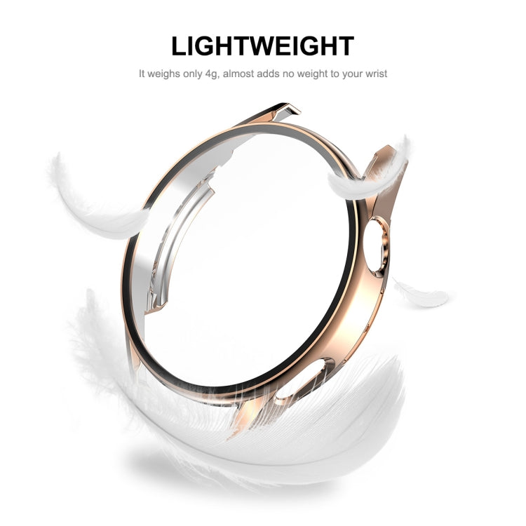 For Huawei Watch GT 3 46mm ENKAY PC Frame + Tempered Glass Protector Composite Case(Transparent) - Watch Cases by ENKAY | Online Shopping South Africa | PMC TechLife | Buy Now Pay Later Mobicred