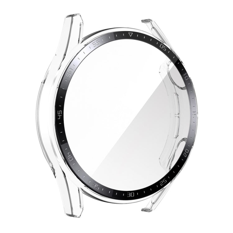 For Huawei Watch GT 3 46mm ENKAY PC Frame + Tempered Glass Protector Case With Scale(Transparent) - free shipping - PMC TechLife - Order now!