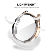 For Huawei Watch GT 3 46mm ENKAY PC Frame + Tempered Glass Protector Case With Scale(Black)