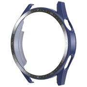 For Huawei Watch GT 3 46mm ENKAY Matte PC Frame + Tempered Glass Protector Case With Scale(Dark Blue)