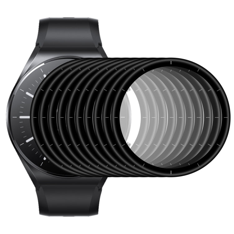 10 PCS For Xiaomi Watch S1 ENKAY Hat-Prince 3D Full Coverage Soft PC Edge + PMMA HD Protector Film - free shipping - PMC Jewellery - Order now!