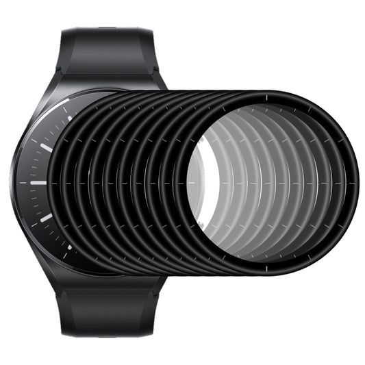 10 PCS For Xiaomi Watch S1 ENKAY Hat-Prince 3D Full Coverage Soft PC Edge + PMMA HD Protector Film - free shipping - PMC Jewellery - Order now!