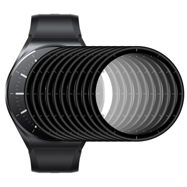10 PCS For Xiaomi Watch S1 ENKAY Hat-Prince 3D Full Coverage Soft PC Edge + PMMA HD Protector Film