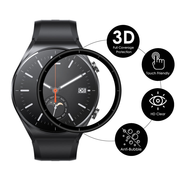 10 PCS For Xiaomi Watch S1 ENKAY Hat-Prince 3D Full Coverage Soft PC Edge + PMMA HD Protector Film - free shipping - PMC Jewellery - Order now!