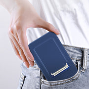 For Samsung Galaxy S22+ 5G Skin Feel Card Contrast Color Button TPU Phone Case(Black)