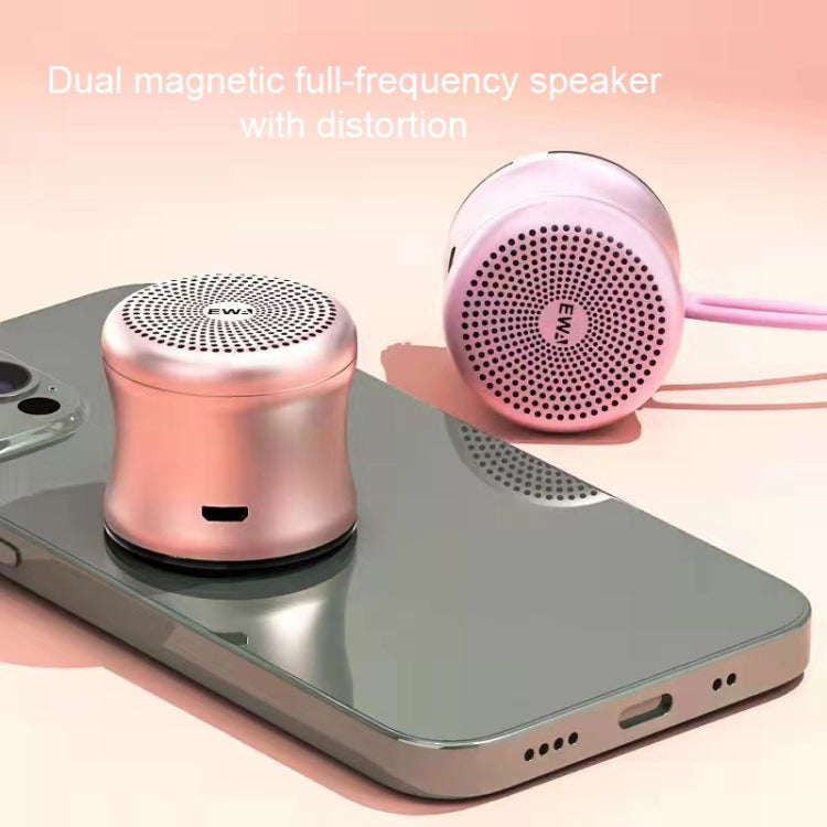 EWA A119 Portable Wireless Bluetooth IPX7 Mini TWS Speaker(Yellow) - Mini Speaker by EWA | Online Shopping South Africa | PMC TechLife | Buy Now Pay Later Mobicred