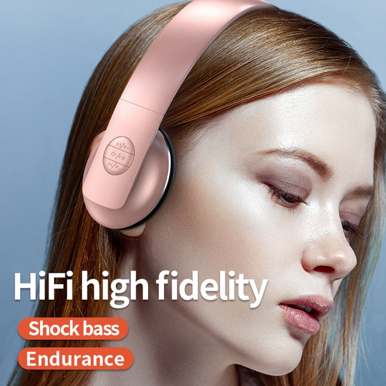 A50 Bass Stereo Wireless Bluetooth HIFI Headset with Mic(Blue) - Headset & Headphone by PMC TechLife | Online Shopping South Africa | PMC TechLife