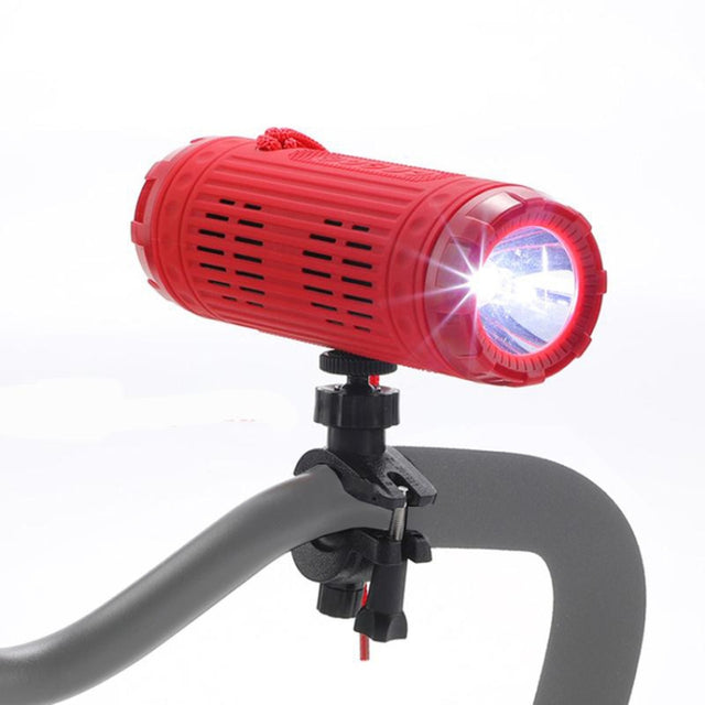 T&G TG312 LED Outdoor Portable Multifunctional Wireless Bluetooth Speaker(Red)