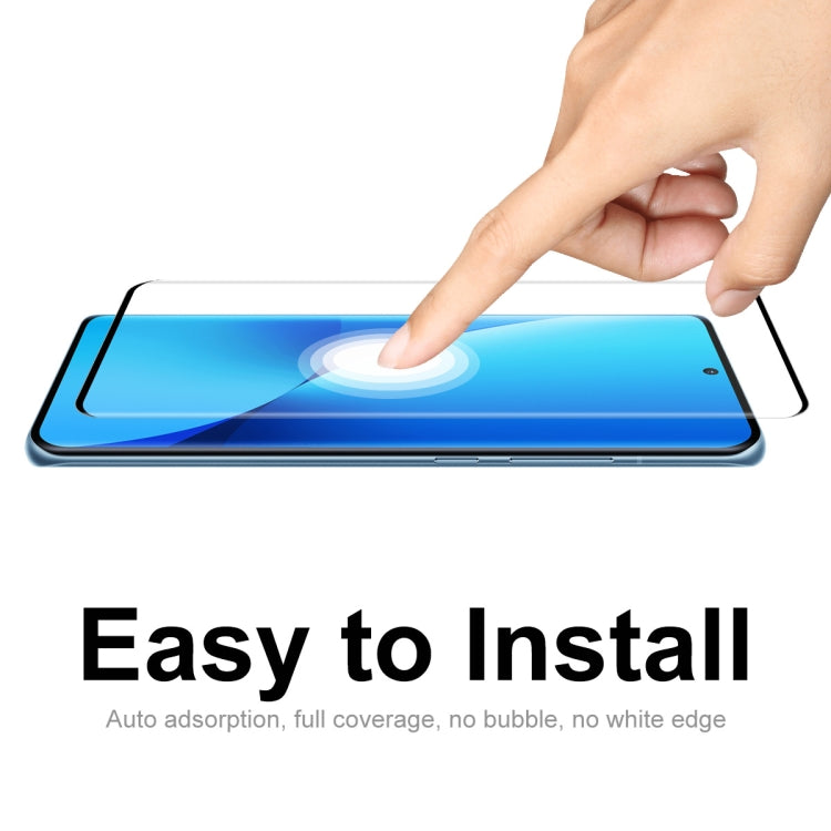 5 PCS For Xiaomi 12 Pro / 12S Pro ENKAY 3D Hot Bending Explosion-proof Full Tempered Glass Film