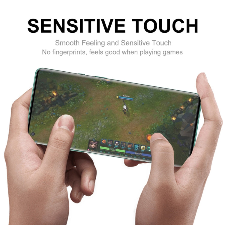 For Honor X9A / Magic5 Lite ENKAY 3D Hot Bending Edge Glue Tempered Glass Full Film with Lens Film