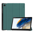 For Samsung Galaxy Tab A8 10.5 2021 ENKAY Custer Texture Leather Smart Tablet Case(Dark Green) - Other Galaxy Tab PC by ENKAY | Online Shopping South Africa | PMC TechLife | Buy Now Pay Later Mobicred