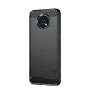 For Nokia G50 MOFI Gentleness Brushed Carbon Fiber Soft TPU Case(Black)