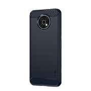 For Nokia G50 MOFI Gentleness Brushed Carbon Fiber Soft TPU Case(Blue)