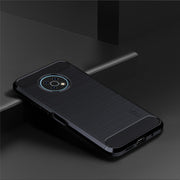 For Nokia G50 MOFI Gentleness Brushed Carbon Fiber Soft TPU Case(Blue)