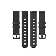 Compatible with Garmin Vivomove 3 Small Lattice Silicone Watch Band(Gray)