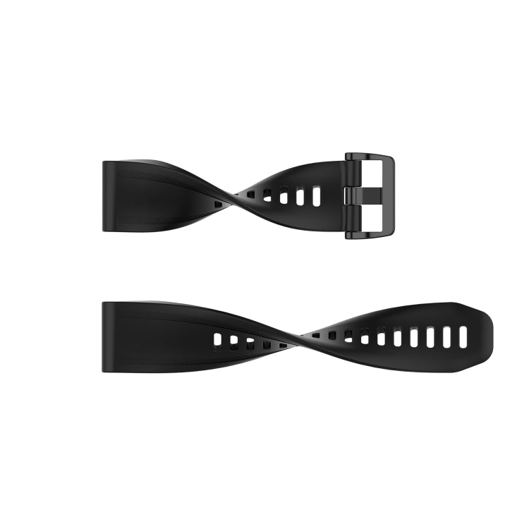 Compatible with Garmin Fenix 6S Pro Pure Color Silicone Watch Band(Beige)