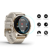 5 PCS Compatible with Garmin Fenix 7S ENKAY 0.2mm 9H Tempered Glass Screen Protector Watch Film