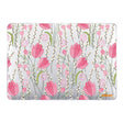 ENKAY Flower Series Pattern Laotop Protective Crystal Case For MacBook Pro 13.3 inch A1706 / A1708 / A1989 / A2159(Tulips) - MacBook Pro Cases by ENKAY | Online Shopping South Africa | PMC TechLife
