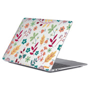 ENKAY Flower Series Pattern Laotop Protective Crystal Case For MacBook Air 13.3 inch A1932 / A2179 / A2337(Spring)