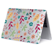 ENKAY Flower Series Pattern Laotop Protective Crystal Case For MacBook Pro 14.2 inch A2442 (2021)(Spring)