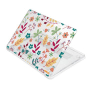 ENKAY Flower Series Pattern Laotop Protective Crystal Case For MacBook Pro 14.2 inch A2442 (2021)(Spring)