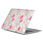 ENKAY Flower Series Pattern Laotop Protective Crystal Case For MacBook Pro 15.4 inch A1707 / A1990(Tulips)