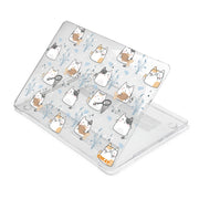 ENKAY Animal Series Pattern Laotop Protective Crystal Case For MacBook Pro 13.3 inch A1706 / A1708 / A1989 / A2159(Cute Cat)