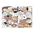 ENKAY Animal Series Pattern Laotop Protective Crystal Case For MacBook Pro 16 inch A2141(Animals No.1) - MacBook Pro Cases by ENKAY | Online Shopping South Africa | PMC TechLife