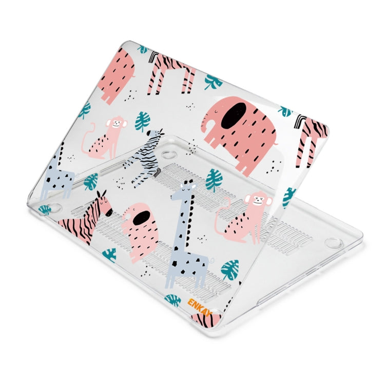 ENKAY Animal Series Pattern Laotop Protective Crystal Case For MacBook Pro 16 inch A2141(Animals No.2)