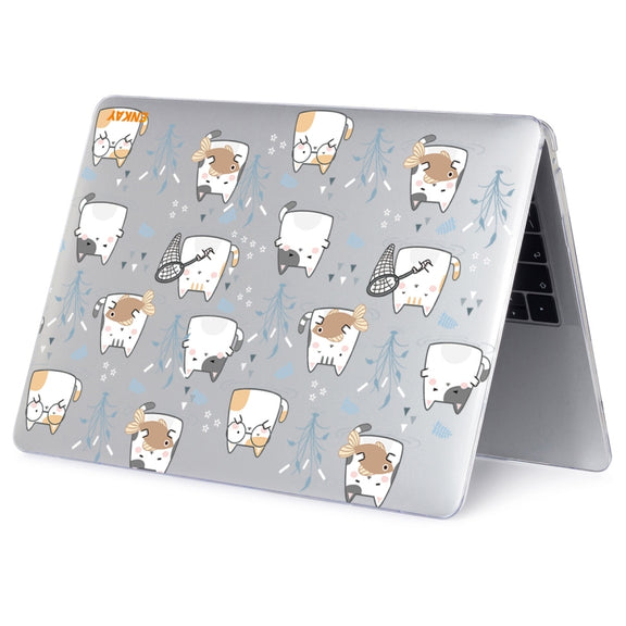 ENKAY Animal Series Pattern Laotop Protective Crystal Case For MacBook Pro 16 inch A2141(Cute Cat)