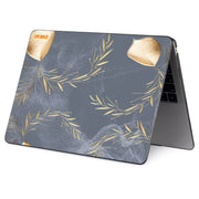 ENKAY Vintage Pattern Series Laotop Protective Crystal Case For MacBook Pro 13.3 inch A1706 / A1708 / A1989 / A2159(Wild Oats)