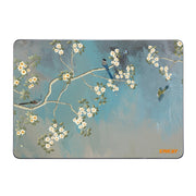 ENKAY Vintage Pattern Series Laotop Protective Crystal Case For MacBook Pro 16 inch A2141(Magnolia)
