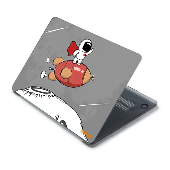 ENKAY Star Series Pattern Laotop Protective Crystal Case For MacBook Pro 15.4 inch A1707 / A1990(Rocket Astronaut)