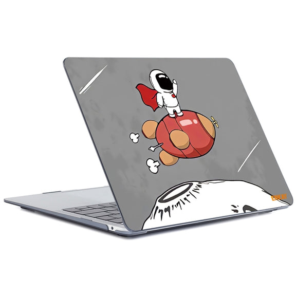 ENKAY Star Series Pattern Laotop Protective Crystal Case For MacBook Pro 15.4 inch A1707 / A1990(Rocket Astronaut)