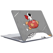 ENKAY Star Series Pattern Laotop Protective Crystal Case For MacBook Pro 16 inch A2141(Rocket Astronaut)