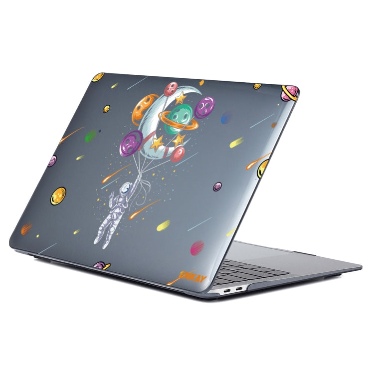 ENKAY Star Series Pattern Laotop Protective Crystal Case For MacBook Pro 16 inch A2141(Balloon Astronaut)