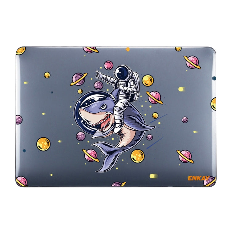 ENKAY Star Series Pattern Laotop Protective Crystal Case For MacBook Pro 16 inch A2141(Shark Astronaut) - free shipping - PMC TechLife - Order now!