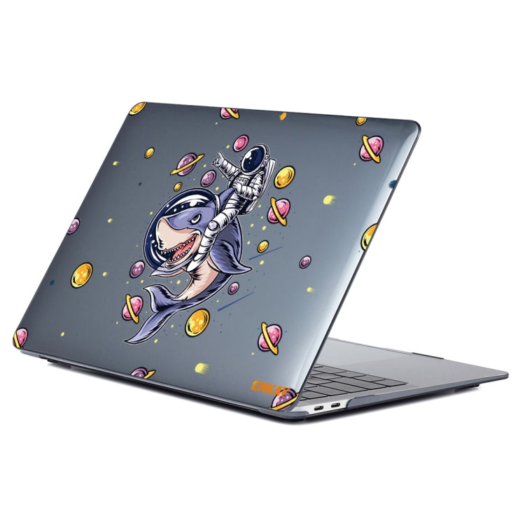 ENKAY Star Series Pattern Laotop Protective Crystal Case For MacBook Pro 16 inch A2141(Shark Astronaut) - free shipping - PMC TechLife - Order now!