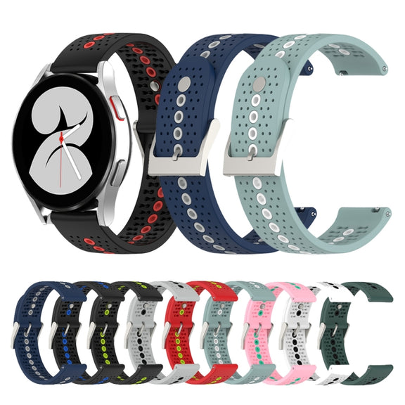 Compatible with Garmin vivoMove Style 20mm Silicone Watch Band(Olive Green Black)