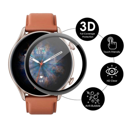 2 PCS ENKAY 3D Full Coverage Soft PC Edge + PMMA HD Screen Protector Film For Amazfit GTR 3 Pro - free shipping - PMC Jewellery - Order now!