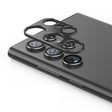 For Samsung Galaxy S22 Ultra 5G ENKAY Aluminium Alloy Camera Lens Protector Full Cover(Black) - free shipping - PMC TechLife - Order now!