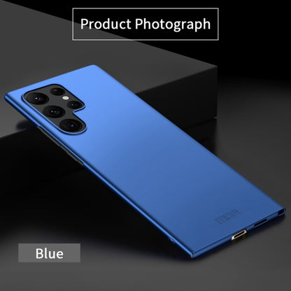 For Samsung Galaxy S22 Ultra 5G MOFI Frosted PC Ultra-thin Hard Case(Blue) - free shipping - PMC Jewellery - Order now!