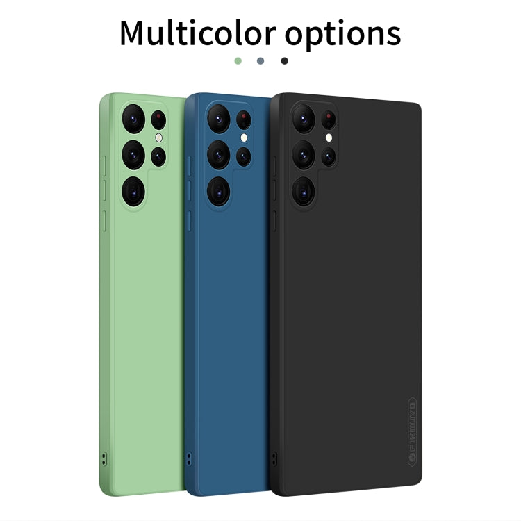 For Samsung Galaxy S22 Ultra 5G PINWUYO Sense Series Liquid Silicone TPU Phone Case(Blue) - free shipping - PMC TechLife - Order now!
