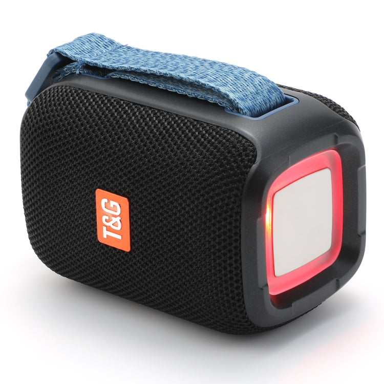 T&G TG339 RGB Light 5W Waterproof Portable Bluetooth Speaker(Black) - Desktop Speaker by T&G | Online Shopping South Africa | PMC TechLife | Buy Now Pay Later Mobicred