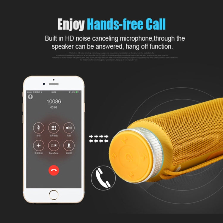 T&G TG326 Long Endurance Outdoor Knob Volume Control Bluetooth Speaker(Gold) - free shipping - PMC TechLife - Order now!