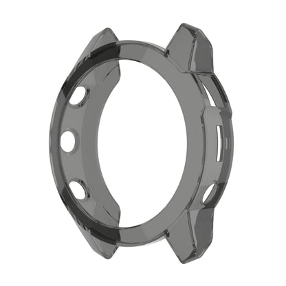 Compatible with Garmin Epix Gen2 Non-full Coverage Hollow TPU Watch Case(Transparent Black) - Watch Cases by PMC Jewellery | Online Shopping South Africa | PMC Jewellery | Buy Now Pay Later Mobicred