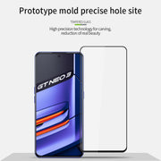 For OPPO Realme GT Neo3 PINWUYO 9H 2.5D Full Screen Tempered Glass Film(Black)